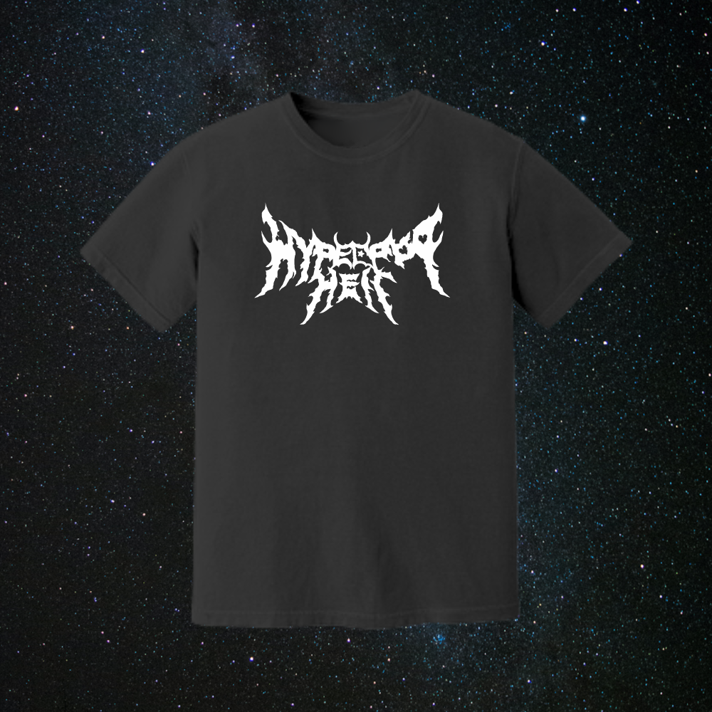 metal font tee